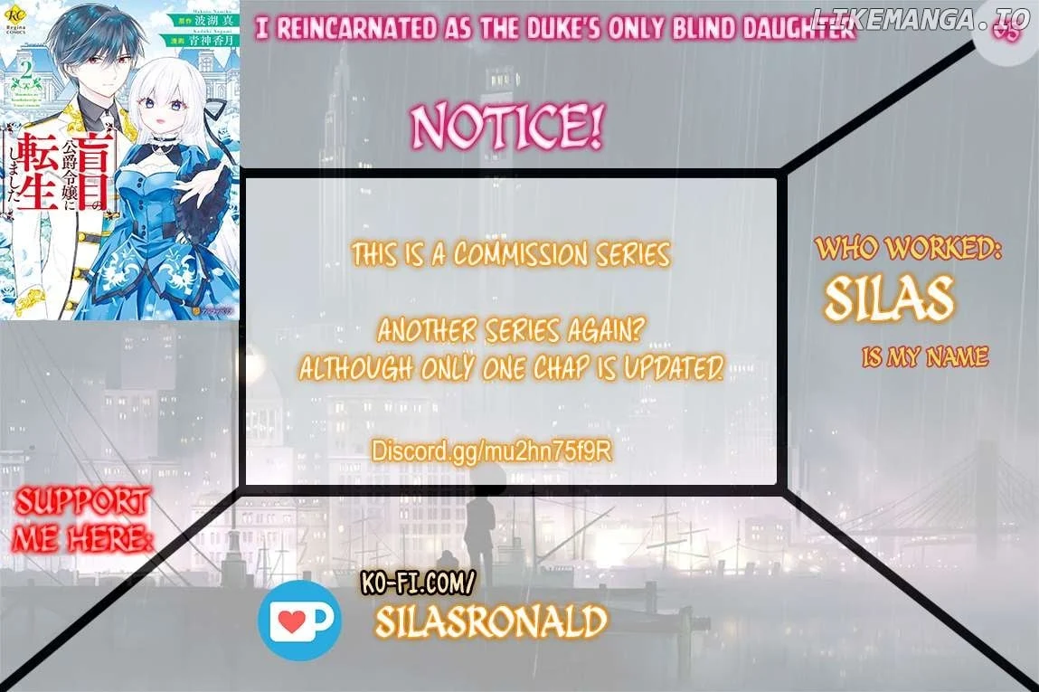 Reincarnated As Duke's Blind Daughter Chapter 5 1